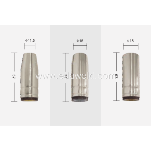 Binzel 25AK Welding Nozzle